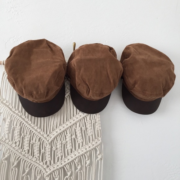 ❗️One Left❗️NWT Brown Lieutenant Hat - Picture 2 of 2